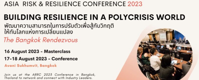 Asia Risk & Resilience Conference 2023